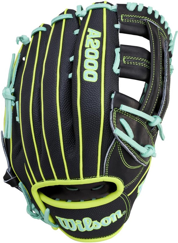 Wilson A2000 Summer 2026 1750ss Outfield Glove 12.50’’ Wbw104599125 - Black Seafoam Optic - Right Throw
