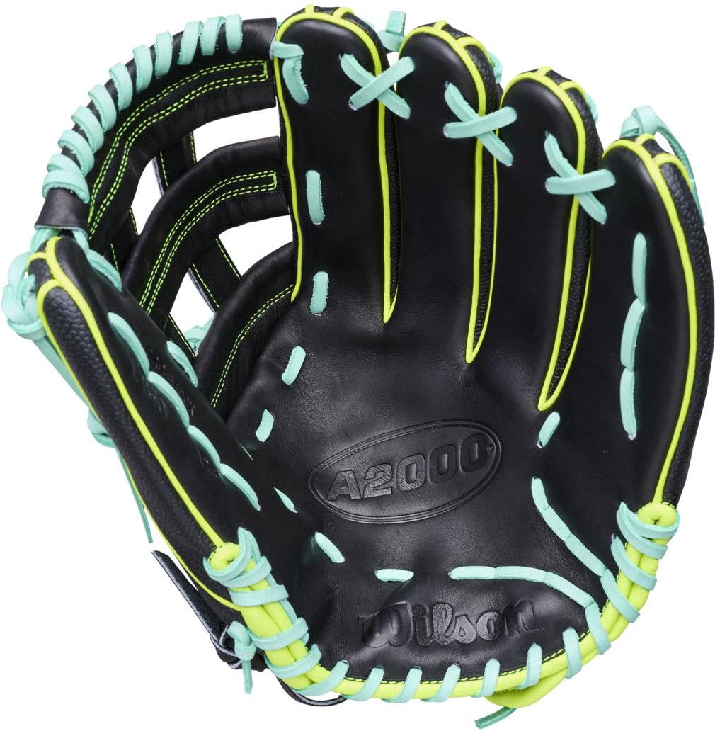 Wilson A2000 Summer 2026 1750ss Outfield Glove 12.50’’ Wbw104599125 - Black Seafoam Optic - Right Throw