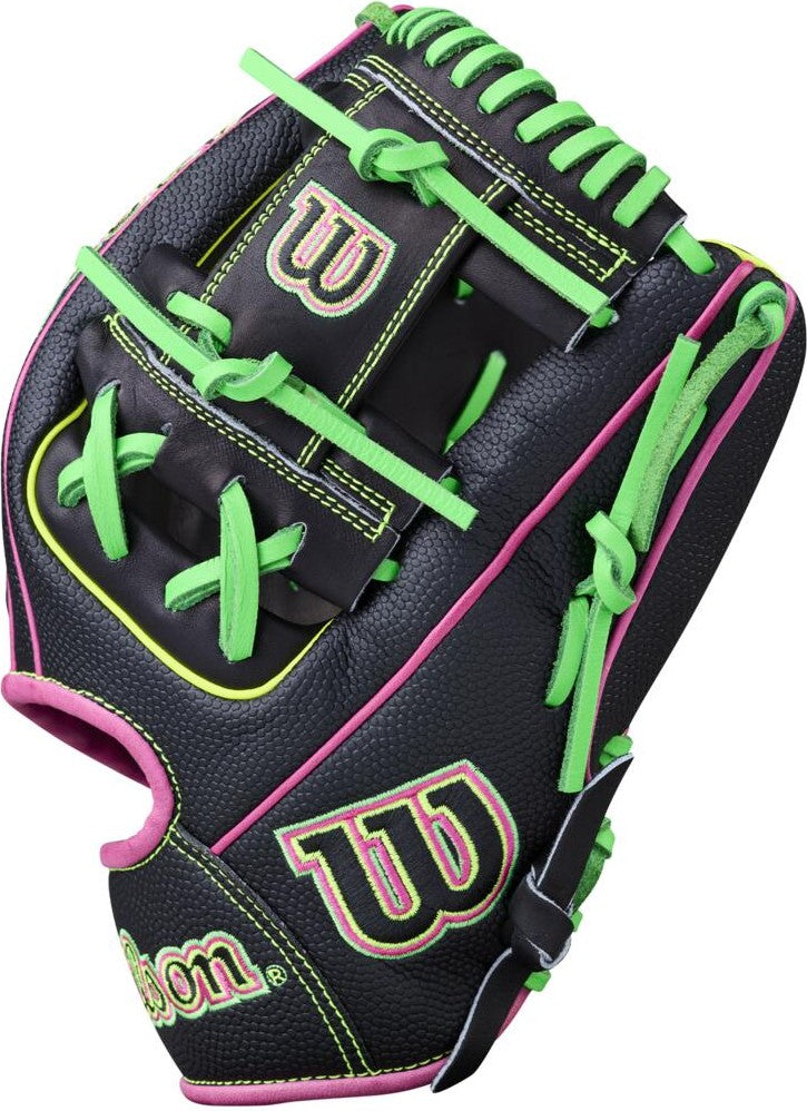 Wilson A2000 Summer 2026 1975ss Infield Glove 11.75’’ Wbw1045961175 - Black Flamingo Optic - Right Throw