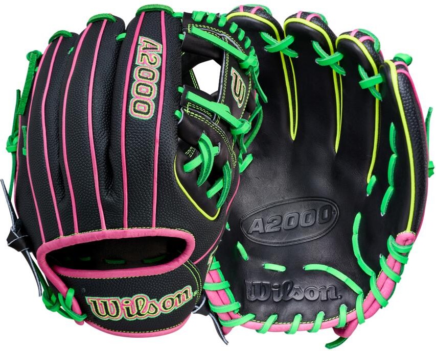 Wilson A2000 Summer 2026 1975ss Infield Glove 11.75’’ Wbw1045961175 - Black Flamingo Optic - Right Throw