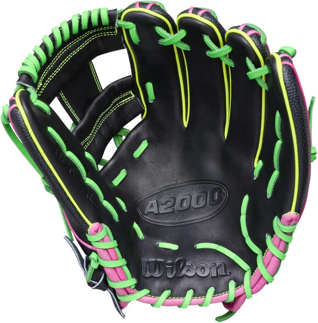 Wilson A2000 Summer 2026 1975ss Infield Glove 11.75’’ Wbw1045961175 - Black Flamingo Optic - Right Throw