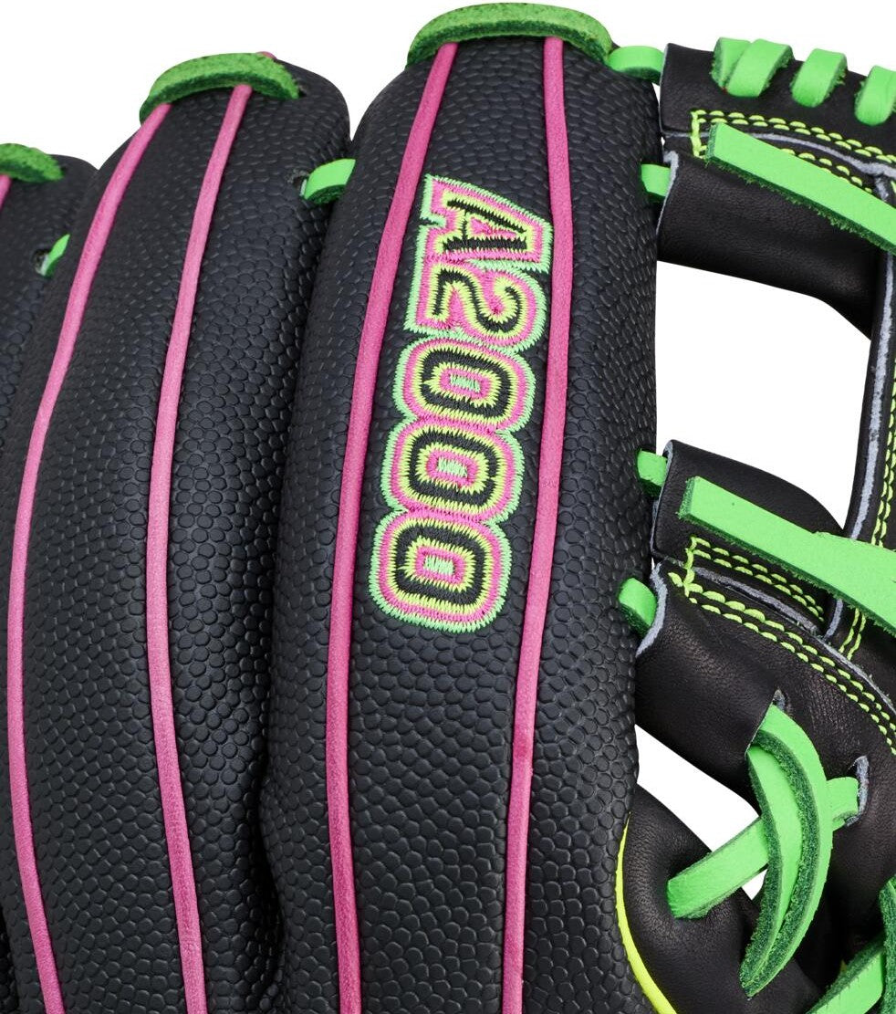 Wilson A2000 Summer 2026 1975ss Infield Glove 11.75’’ Wbw1045961175 - Black Flamingo Optic - Right Throw