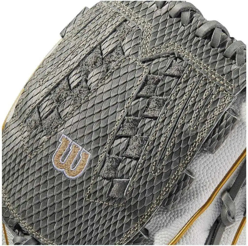 Wilson A2000 V125ss 12.50’’ Outfield Fastpitch Glove - Black Gray - Right Throw