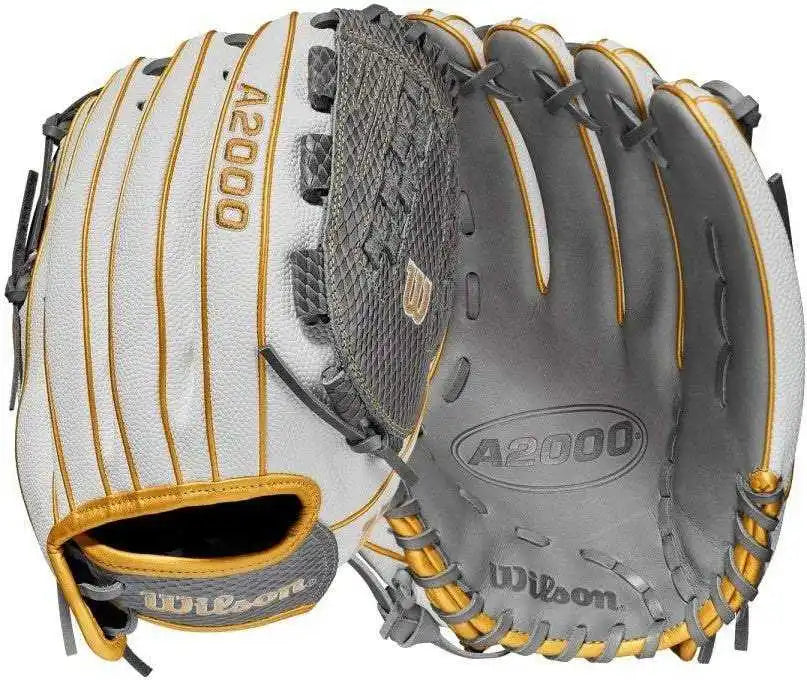 Wilson A2000 V125ss 12.50’’ Outfield Fastpitch Glove - Black Gray - Right Throw