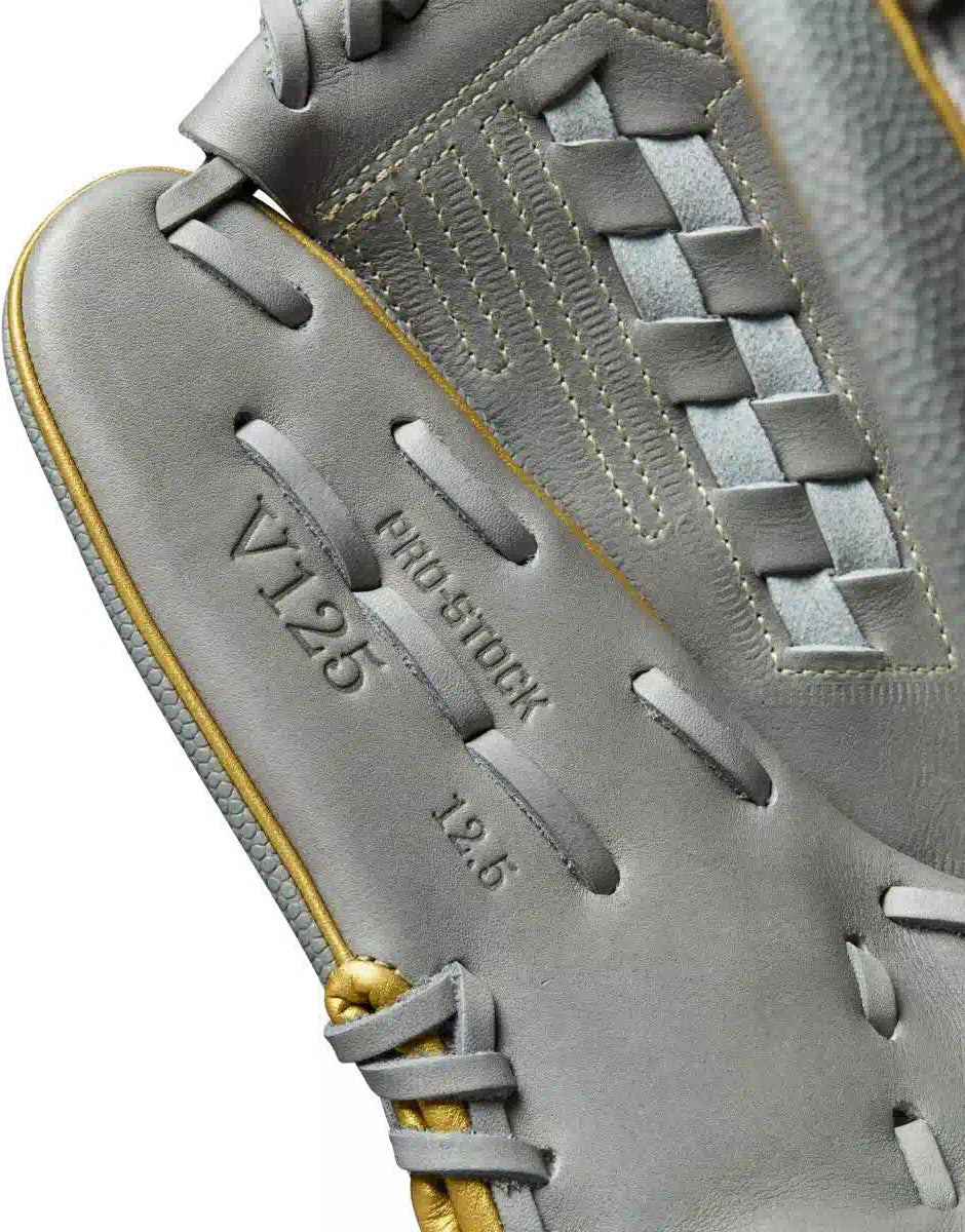 Wilson A2000 V125ss 12.50’’ Outfield Fastpitch Glove Wbw102677 - Gray White Blonde