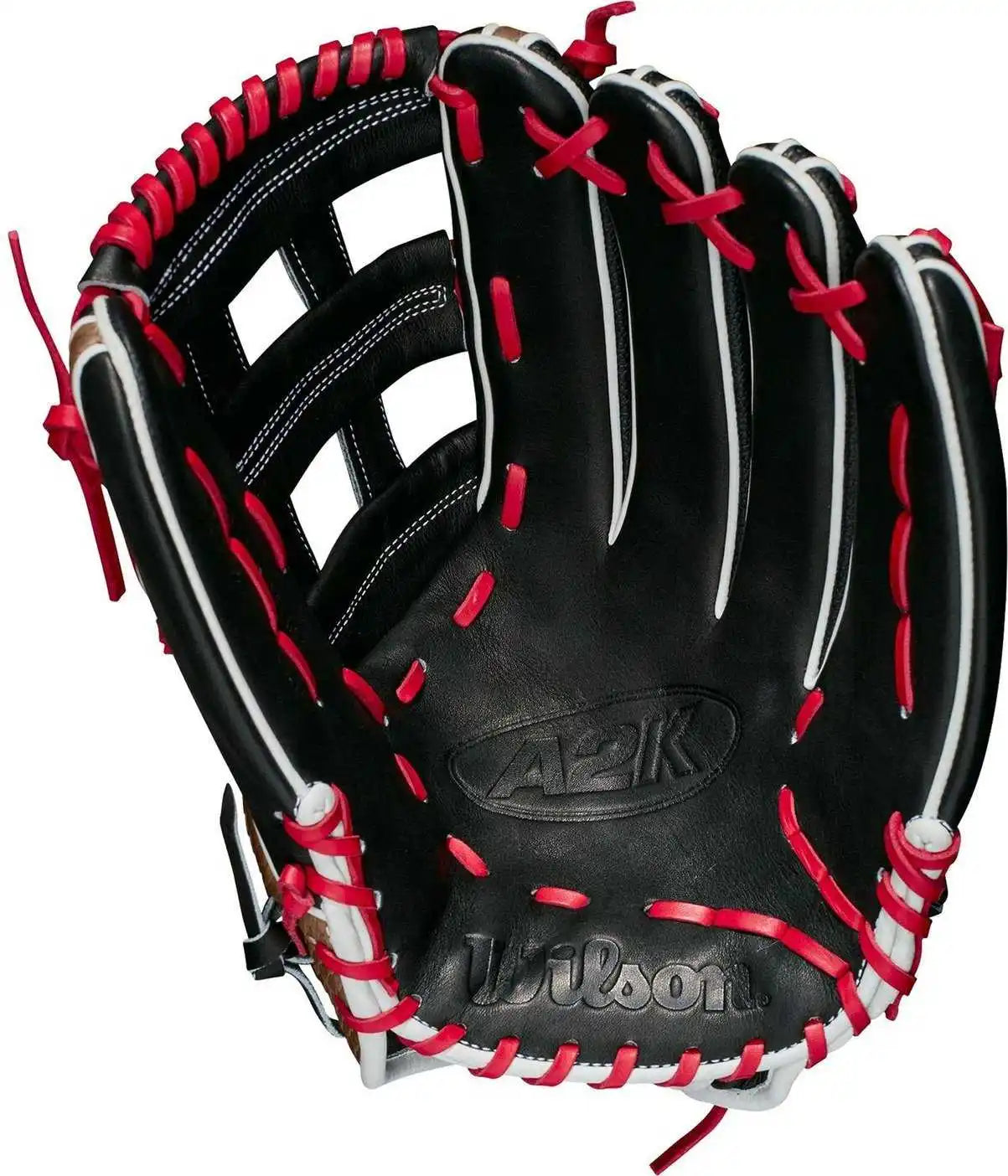 Wilson A2k 1799ss 12.75’’ Outfield Glove October Oct 2021 Gotm- Black Gray - Red / Right Throw