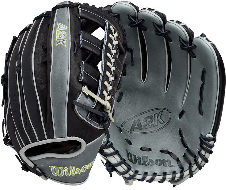 Wilson A2k 1810 12.75’’ Outfield Glove Wbg10802rt1275 - Black Coal - Dark Gray / Right Throw