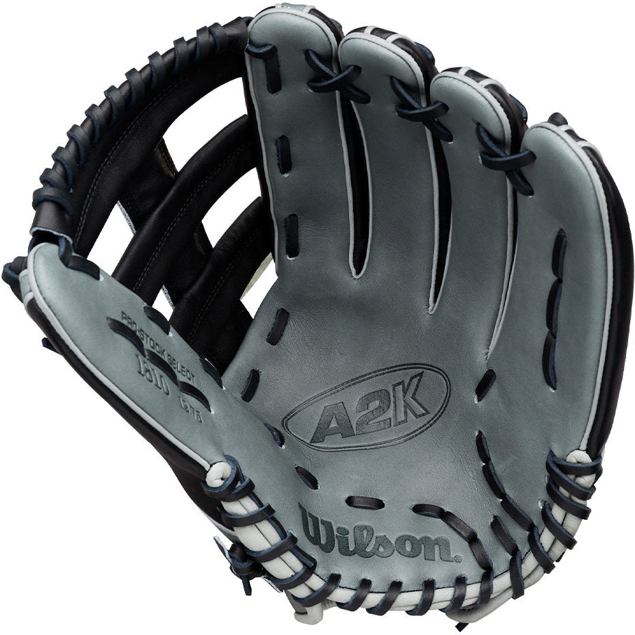 Wilson A2k 1810 12.75’’ Outfield Glove Wbg10802rt1275 - Black Coal - Dark Gray / Right Throw