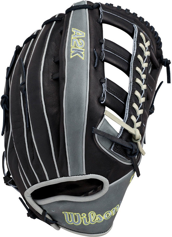 Wilson A2k 1810 12.75’’ Outfield Glove Wbg10802rt1275 - Black Coal - Dark Gray / Right Throw