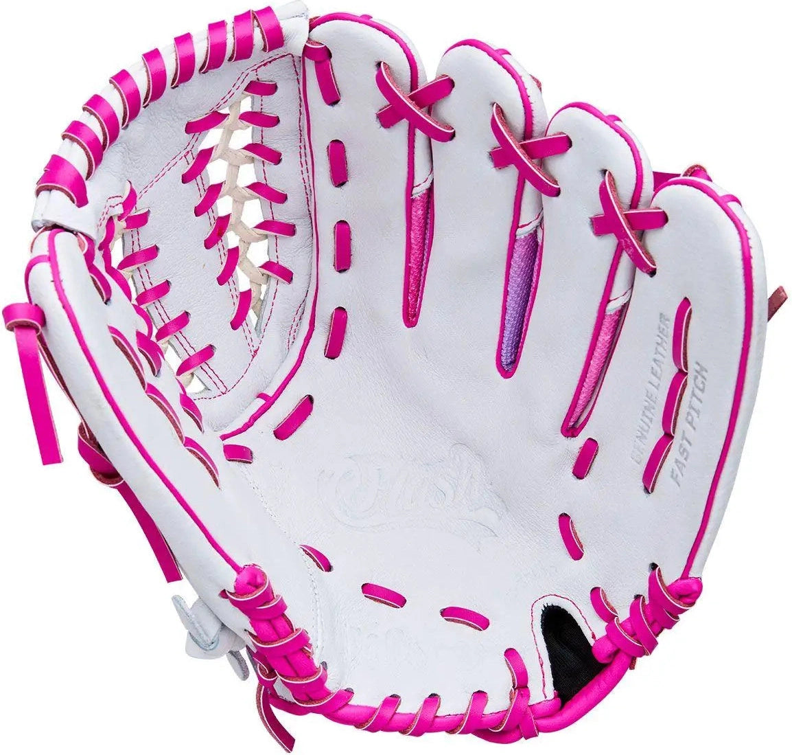 Wilson A440 Flash 12.00’’ Youth Fastpitch Utility Glove Wbw103987 - White Flamingo - Pink / Right Throw
