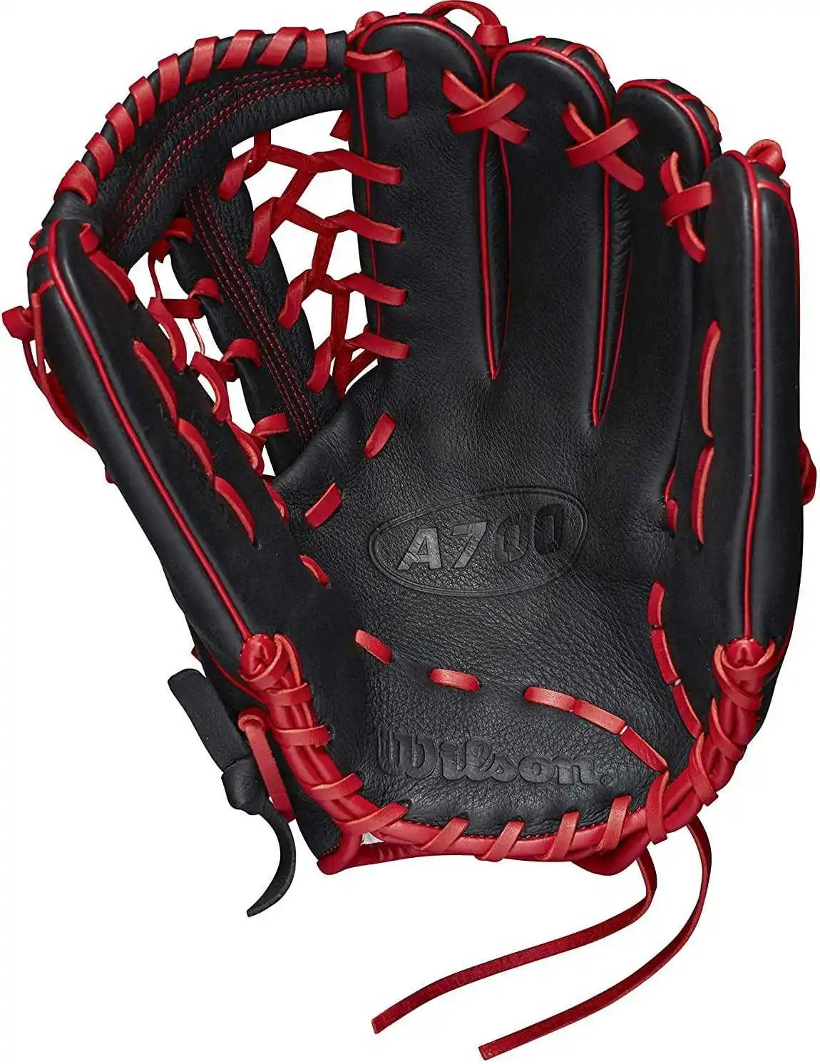 Wilson A700 12.00’’ Youth Utility Glove - Black Red White