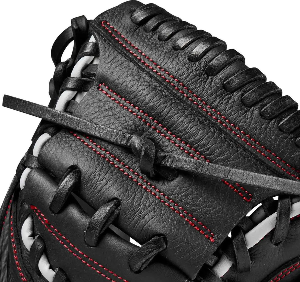 Wilson A700 32.50’’ Catcher’s Baseball Mitt Wbw101432325 - Black Silver Red - Light Gray / Right Throw