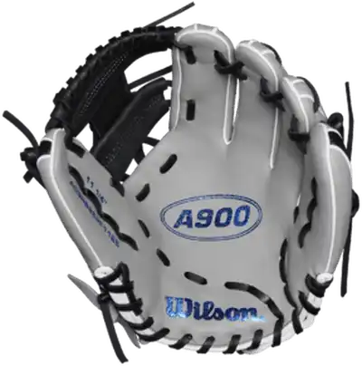 Wilson A900 Pf11.25 Infield Gloves Wbw1025691125 - Gray Black Royal - Right Throw