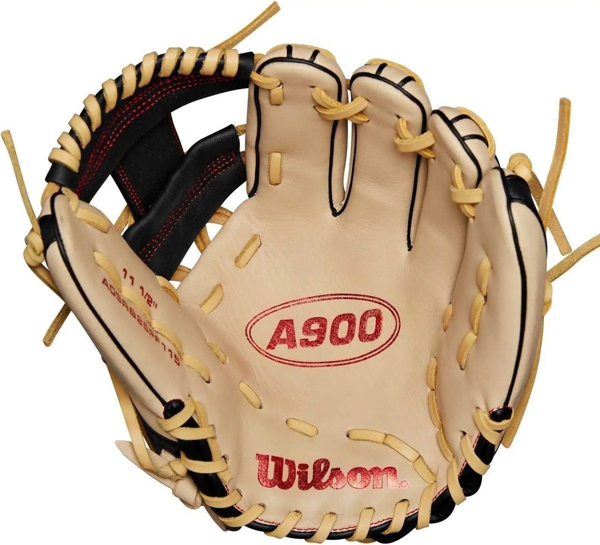 Wilson A900 Pf115 Infield Gloves Wbw102570115 - Blonde Black Red