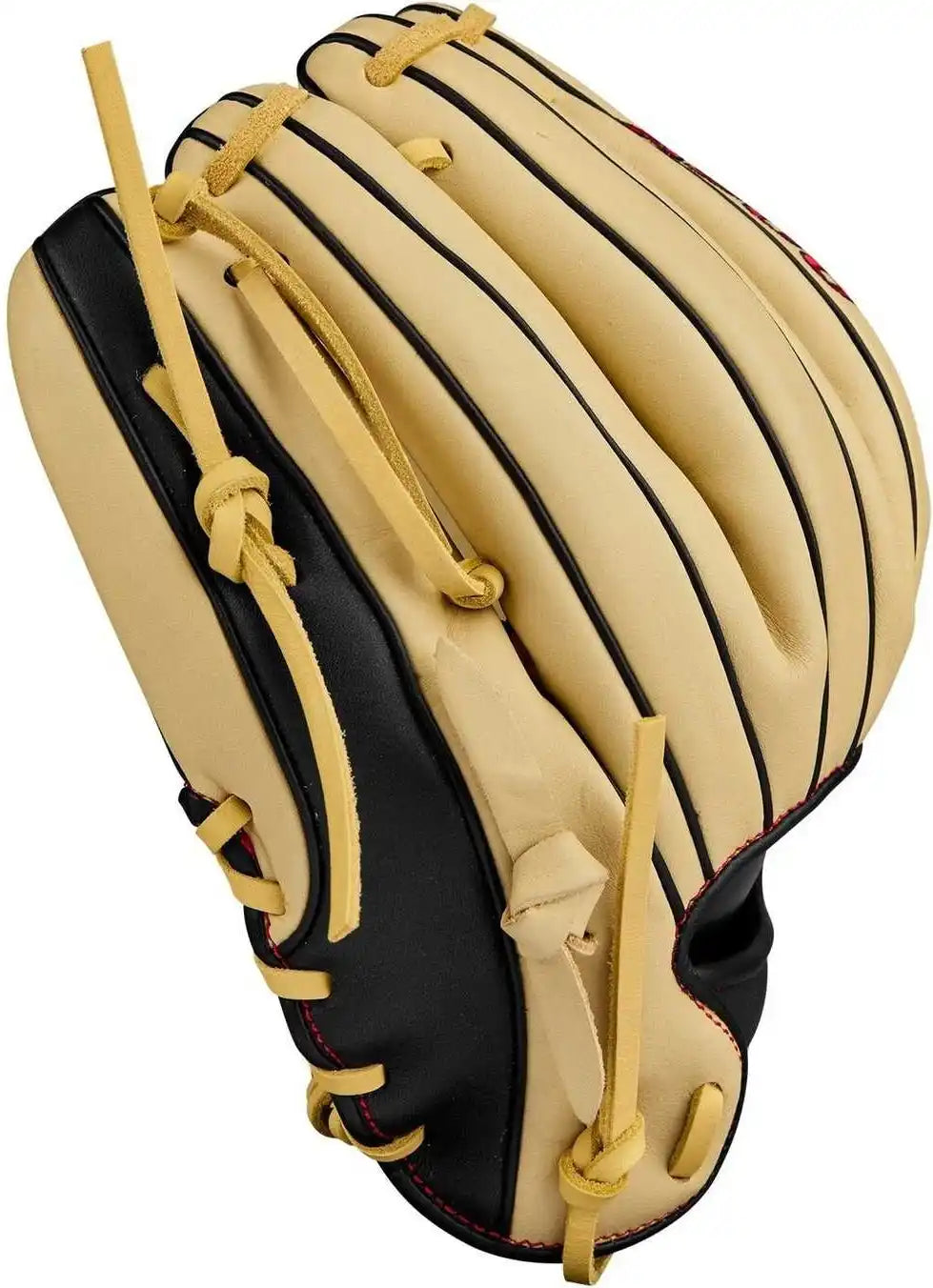 Wilson A900 Pf115 Infield Gloves Wbw102570115 - Blonde Black Red - Cork / Right Throw