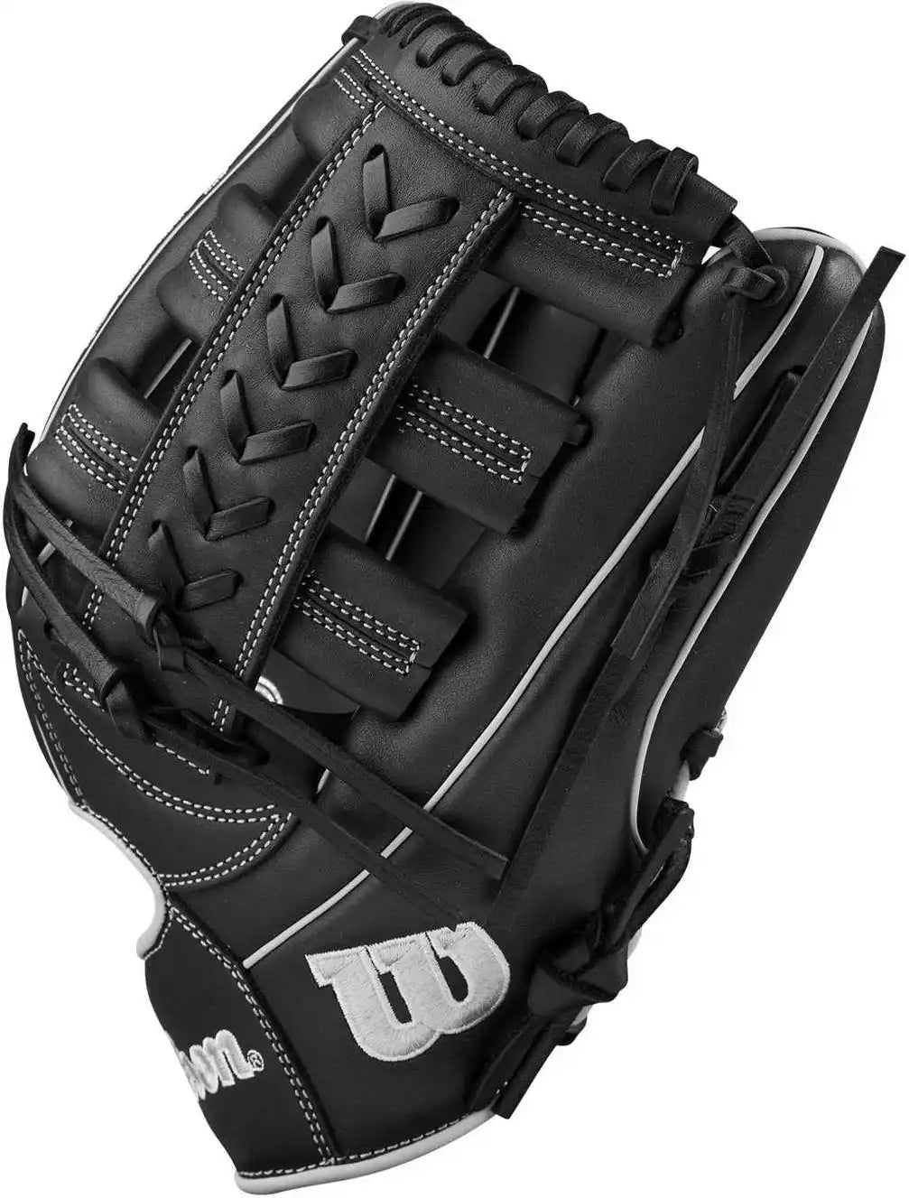 Wilson A900 Pf1892 12.25’’ Outfield Gloves Wbw10257 - Black White Silver