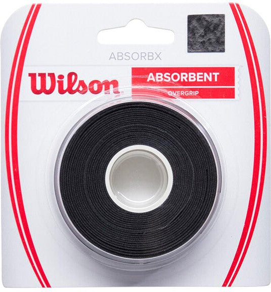 Wilson Absorbx Overgrip (3x) - Black