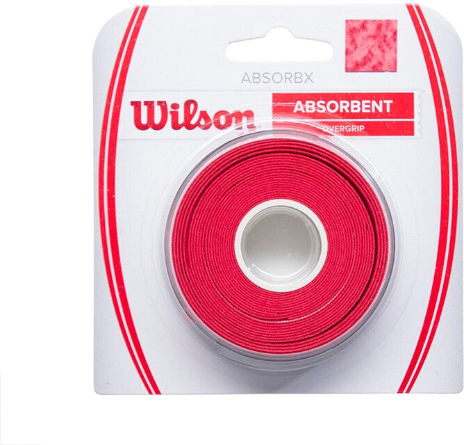 Wilson Absorbx Overgrip (3x) - Red