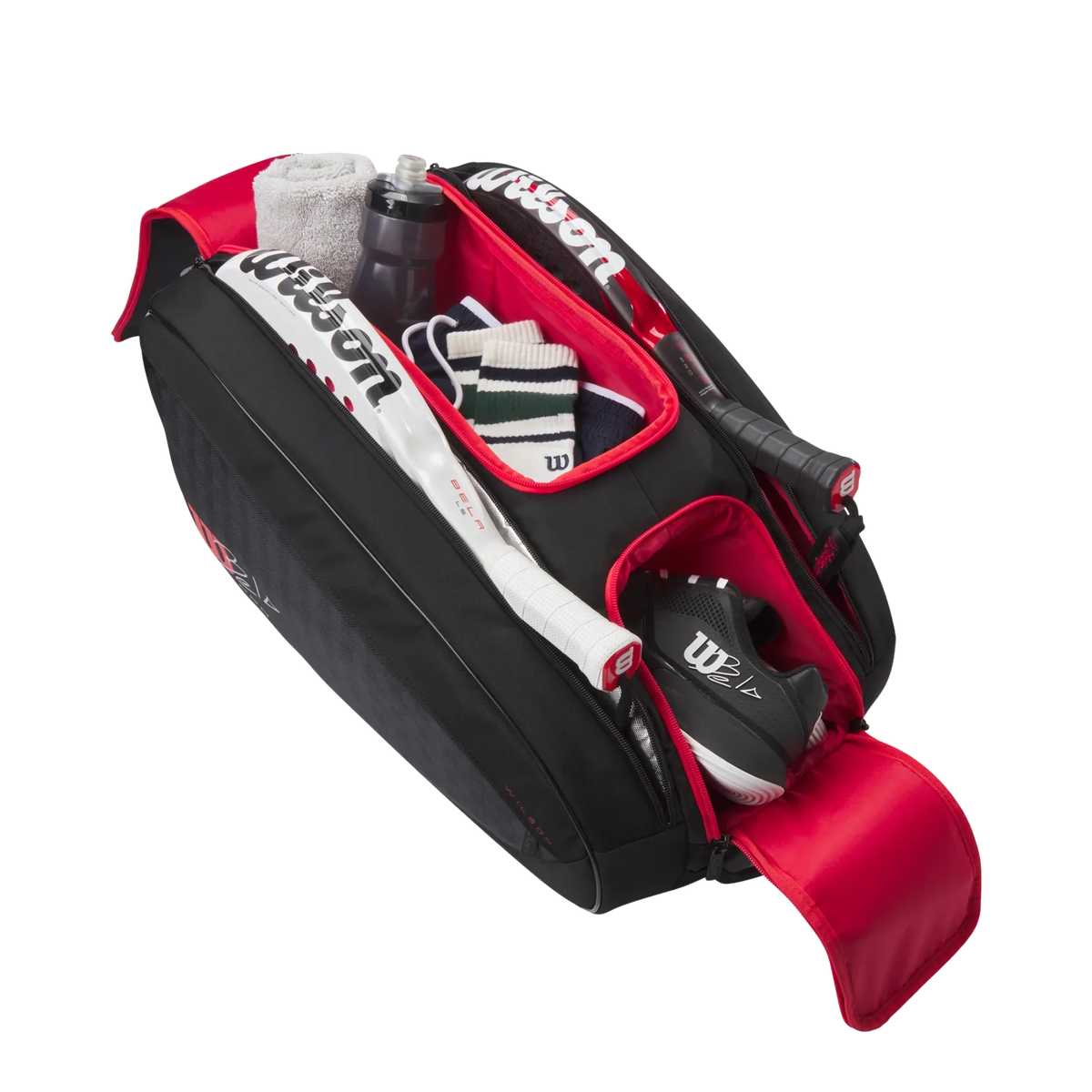 Wilson Bela V3 Padel Racket Bag Black/red