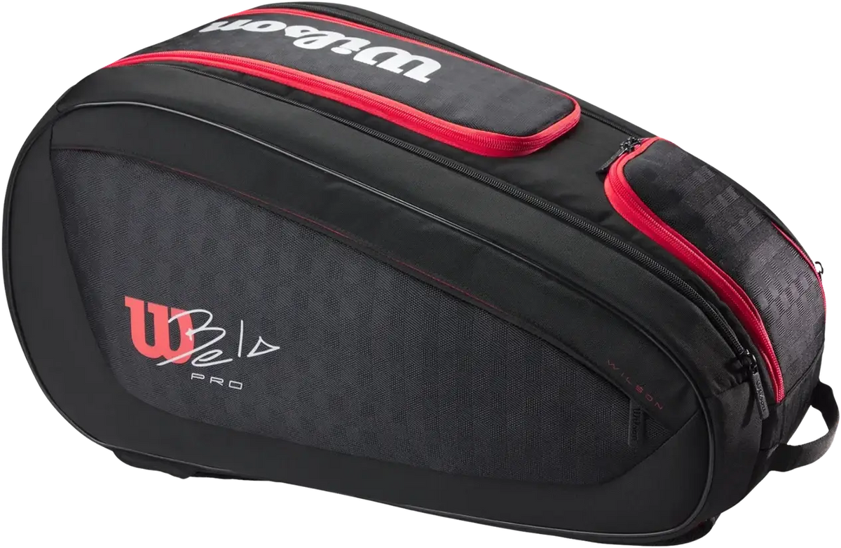 Wilson Bela V3 Padel Racket Bag Black/red