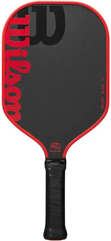 Wilson Blaze 13 Pickleball Paddle - Black Red