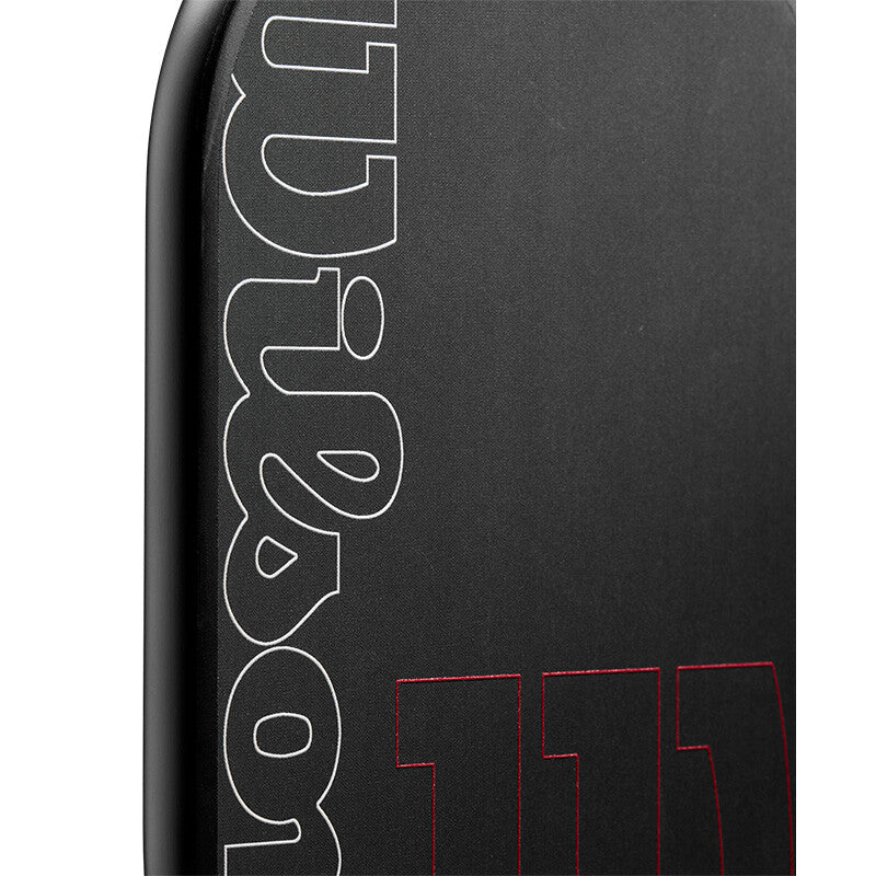 Wilson Blaze Edgeless 13 Pickleball Paddle - Bk/rd / Os