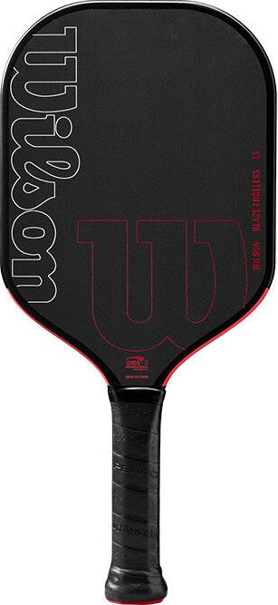 Wilson Blaze Edgeless 13 Pickleball Paddle - Black Red