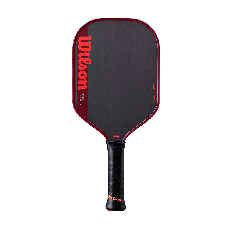 Wilson Blaze Sf Pro 13 Pickleball Paddle - Bk/rd / Os