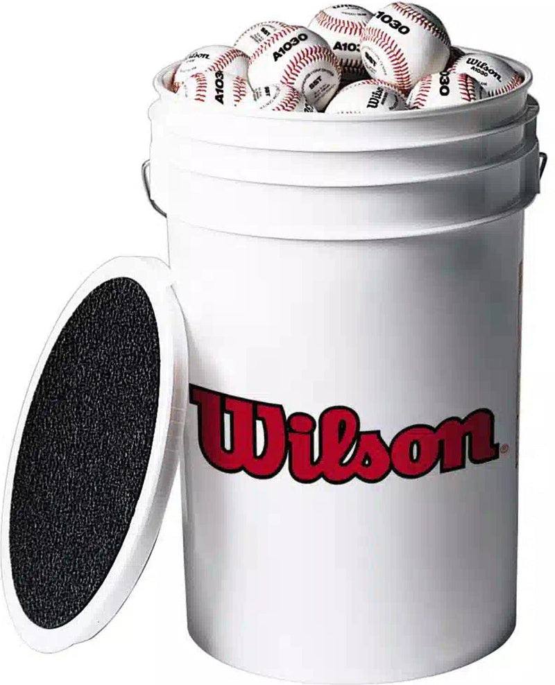 Wilson Bucket Combo (3 Dz. A1030b & 1 A3948) Wta109830- Dozen - White