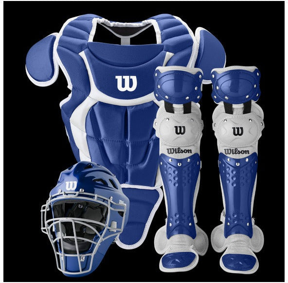 Wilson C200 Youth Catcher’s Gear Kit Wb5711606 - Royal