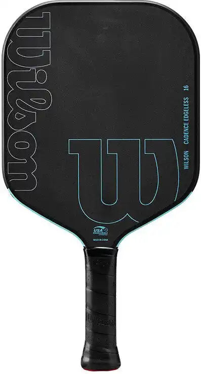 Wilson Cadence Edgeless 16 Pickleball Paddle - Black Blue