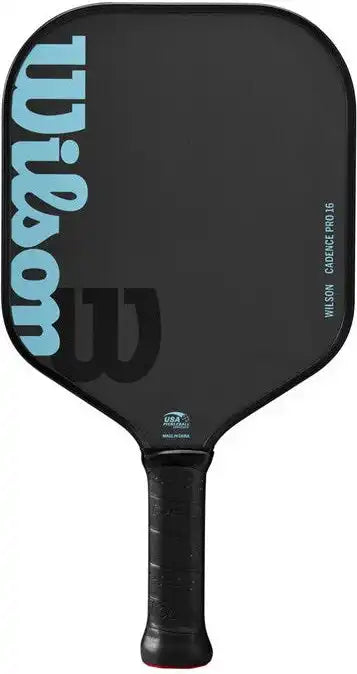 Wilson Cadence Pro 16mm Pickleball Paddle - Black Blue