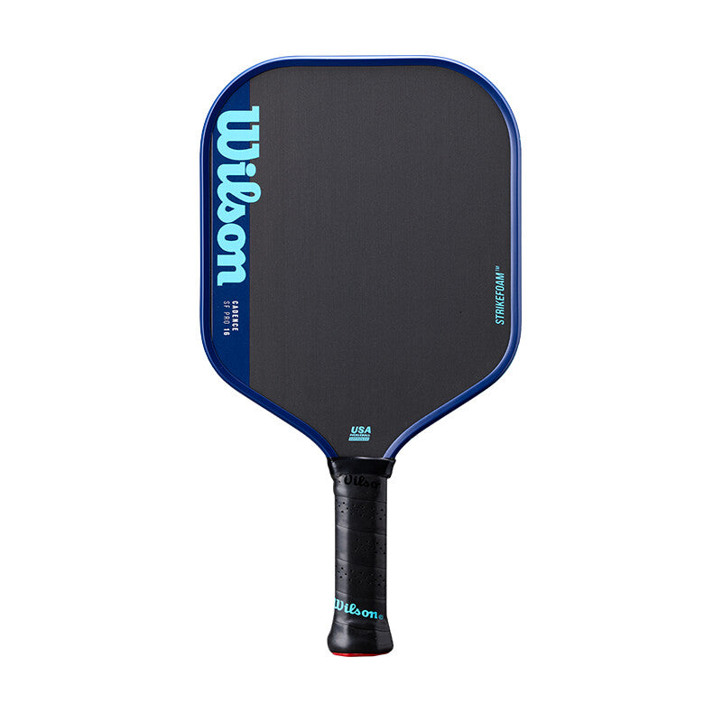 Wilson Cadence Sf Pro 16 Pickleball Paddle - Bk/bl / Os