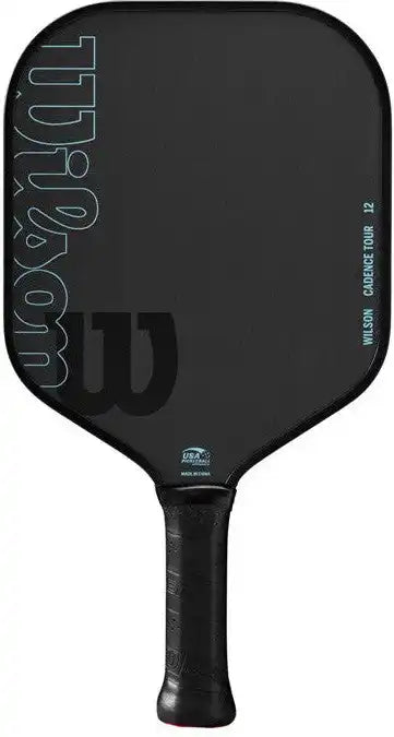 Wilson Cadence Tour 12mm Pickleball Paddle - Black Blue
