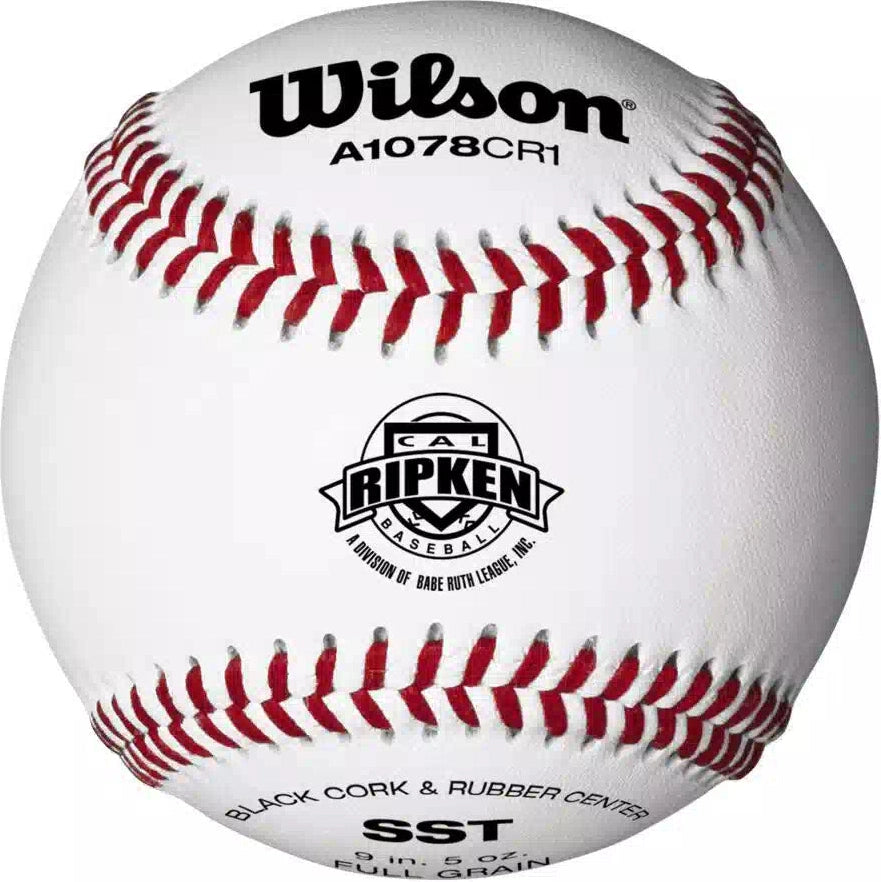 Wilson Cal Ripken Regular Season Play Wta1078b- Dozen - White