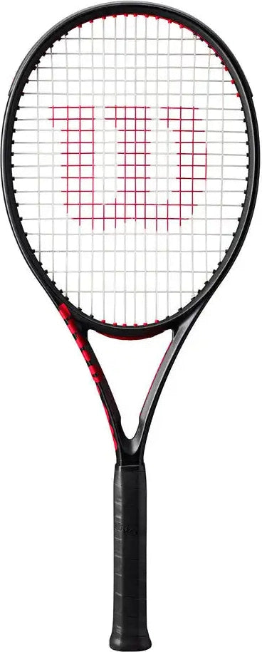 Wilson Clash 100 V3 Tennis Racket - Black Red