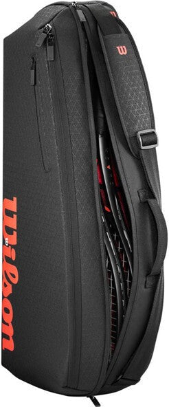 Wilson Clash V3 3-pack (black/red) - Bk/rd / Os