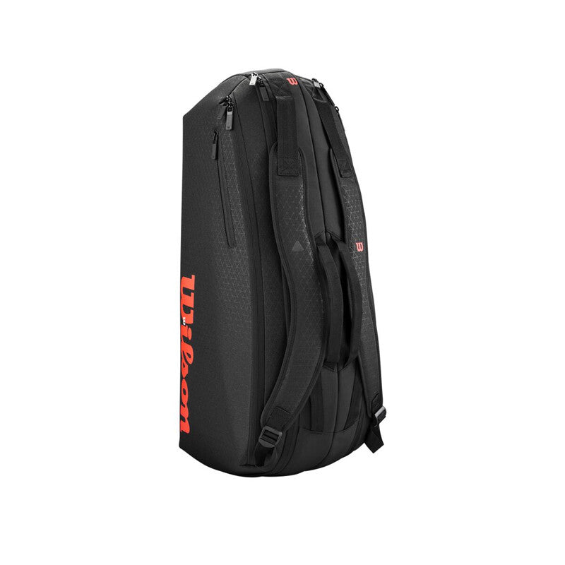 Wilson Clash V3 6-pack (black/red) - Bk/rd / Os