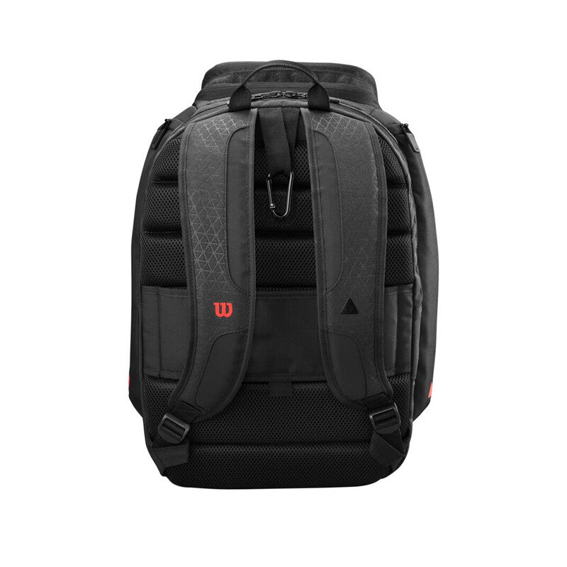 Wilson Clash V3 Backpack (black/red) - Bk/rd / Os