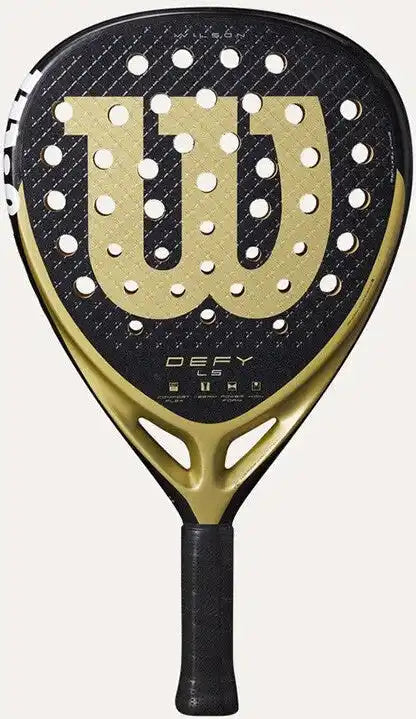 Wilson Defy Ls V1 Padel - Black Gold