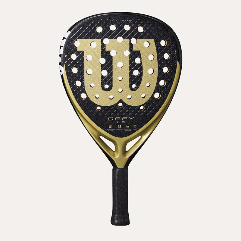Wilson Defy LS V1 Padel - Black Gold - HIT a Double