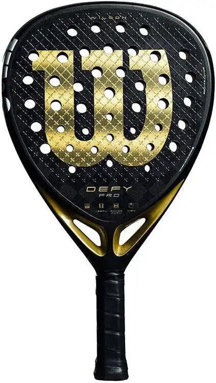 Wilson Defy Pro V1 Padel - Black Gold