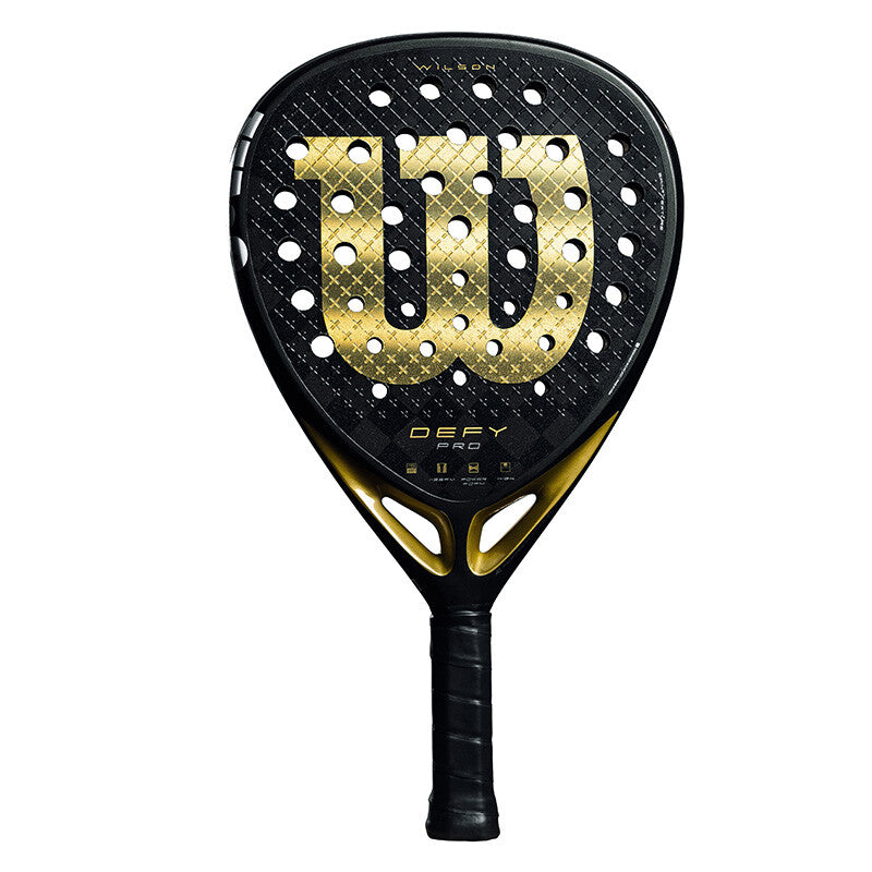 Wilson Defy Pro V1 Padel - Black Gold - HIT a Double