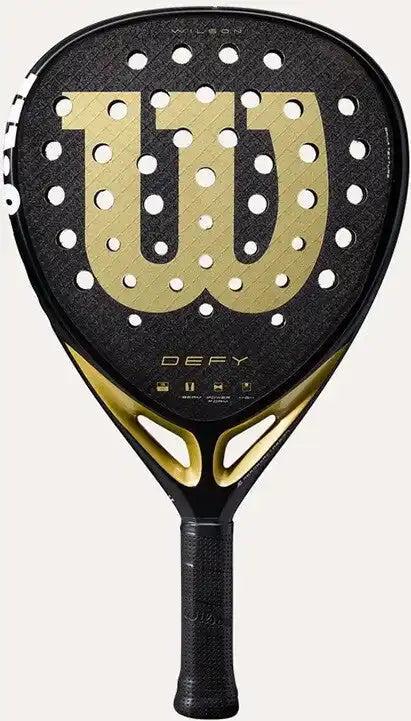 Wilson Defy V1 Padel - Black Gold