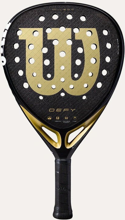 Wilson Defy V1 Padel - Black Gold - HIT a Double