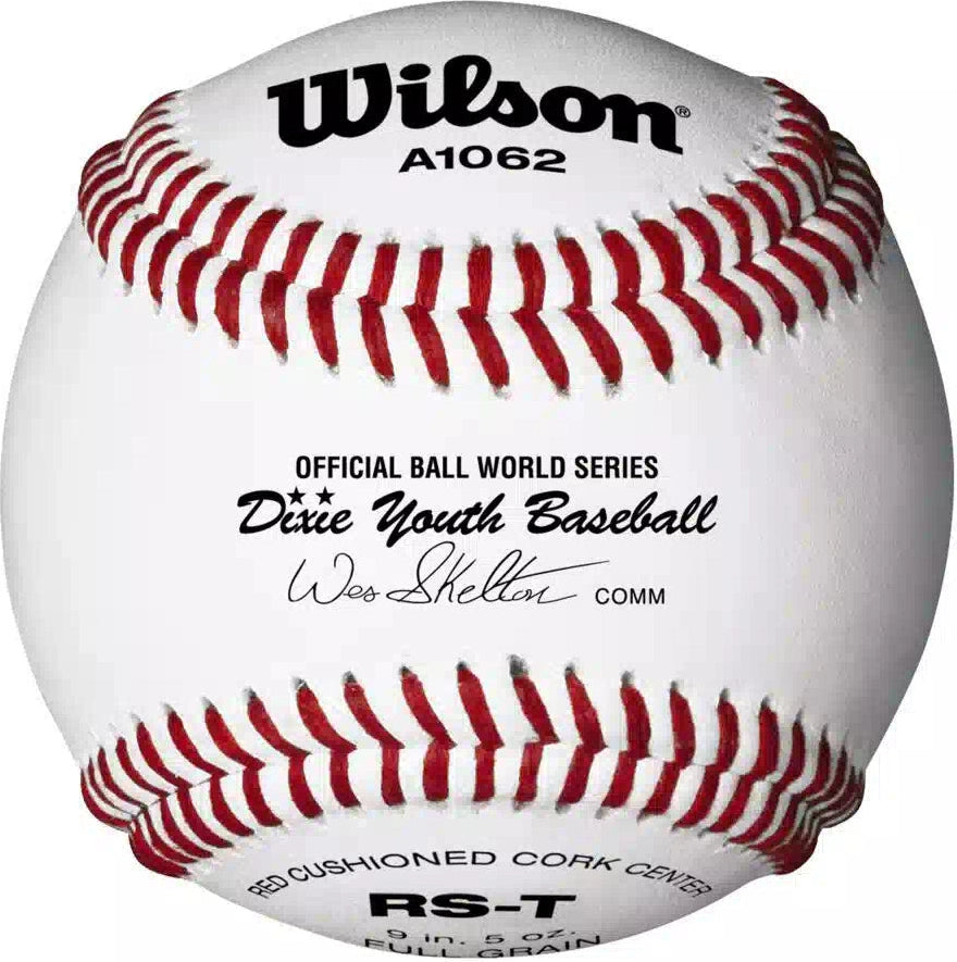 Wilson Dixie Youth Tournament Play Wta1062bsst- Dozen - White