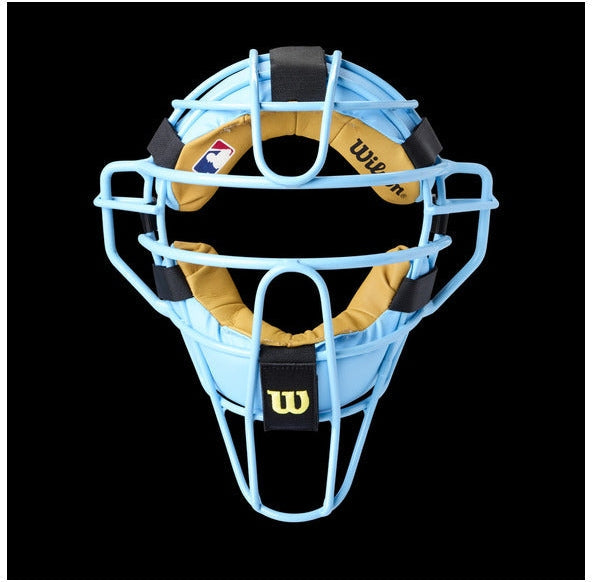 Wilson Dyna-lite Victory Blue Aluminum Umpire Facemask Wb5774401 - Light - Osfm