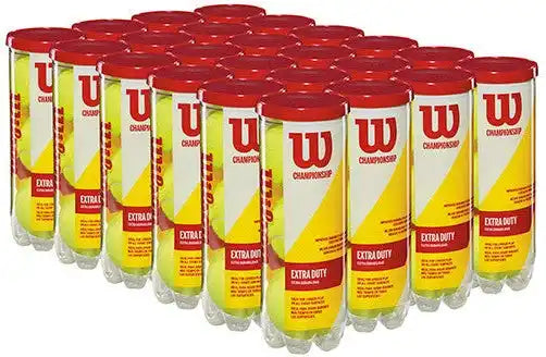 Wilson Extra Duty Tennis Balls Case 24x - Yellow