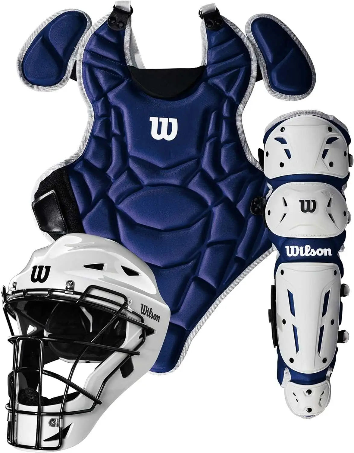 Wilson Ez Gear 2 Youth Baseball Catcher’s Set - Royal