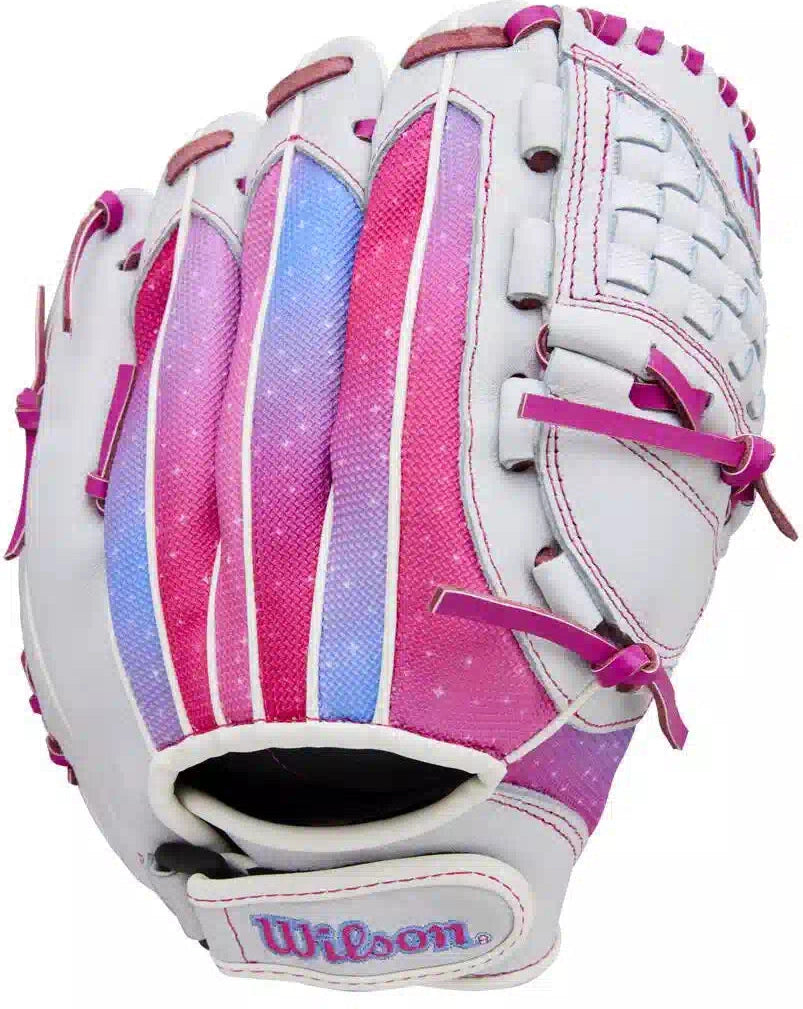 Wilson Flash 11.50’’ Youth Fastpitch Glove Wbw103985 - White Flamingo